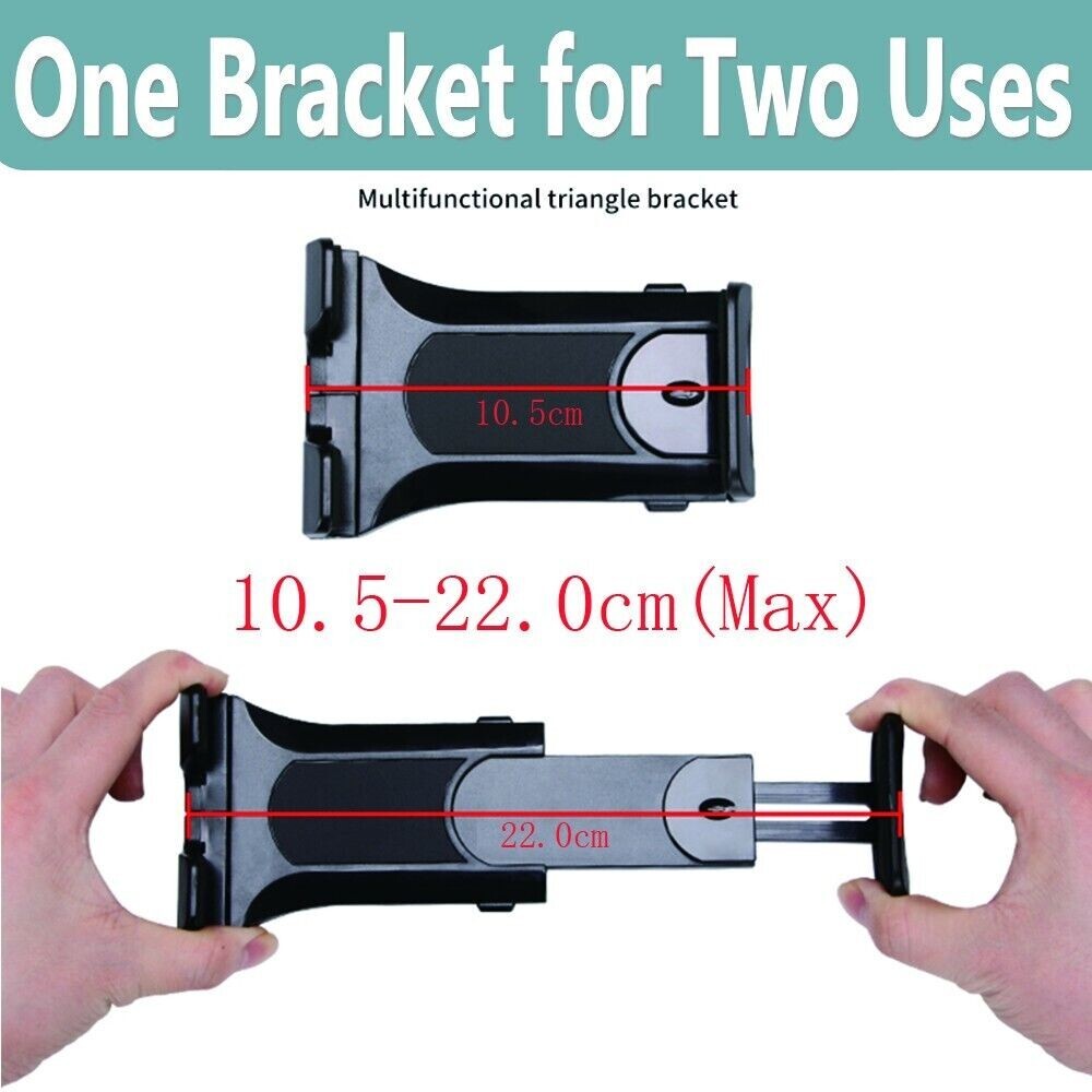 Adjustable Tripod Stand Holder Bracket For iPad 1 2 3 7″-11″ Tablet FLOOR MOUNT