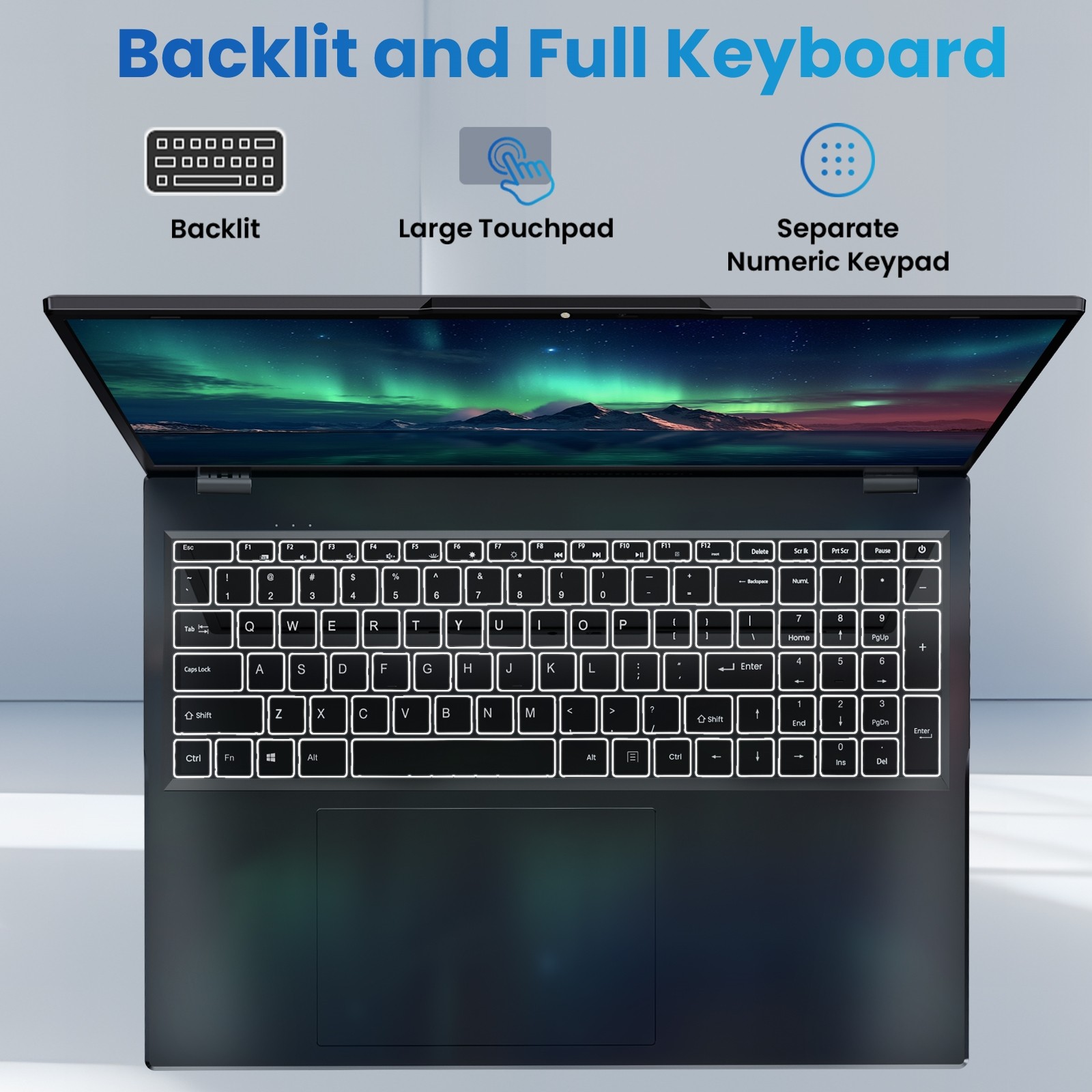 Jumper 17.6″ Laptop 16GB RAM 640GB SSD WIFI6 FHD 1920*1200 IPS 2.9GHz Windows 11