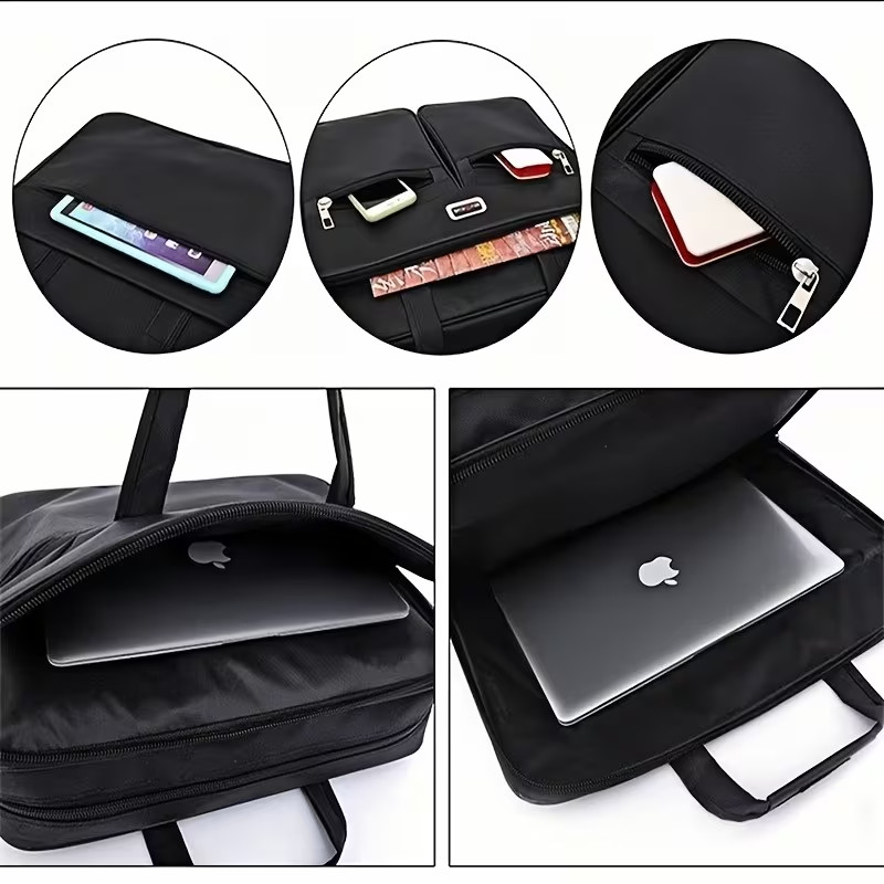 15.6-inch Laptop Computer Bag, Business Briefcase Suitable for Both Men And Wome