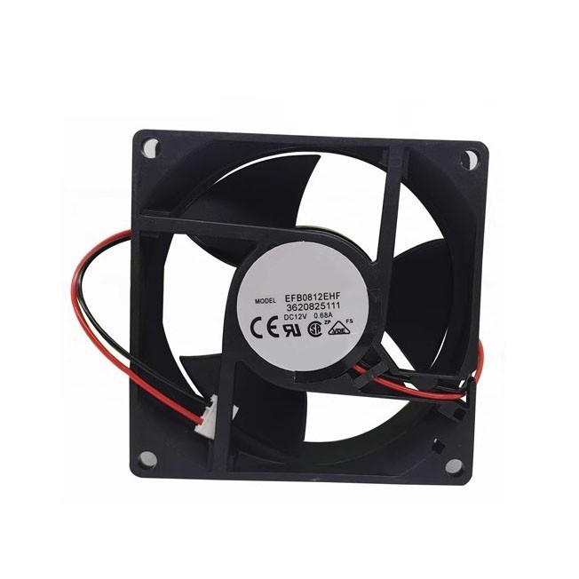 Cooling Fan For DELTA EFB0812EHF 3620825111 80*80*32MM DC12V 0.68A 2lines New