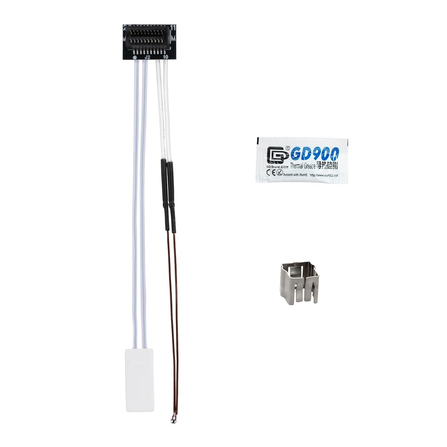 High-Performance 24V 80W Heater and Thermistor Compatible with Bambu Lab P1P P1S
