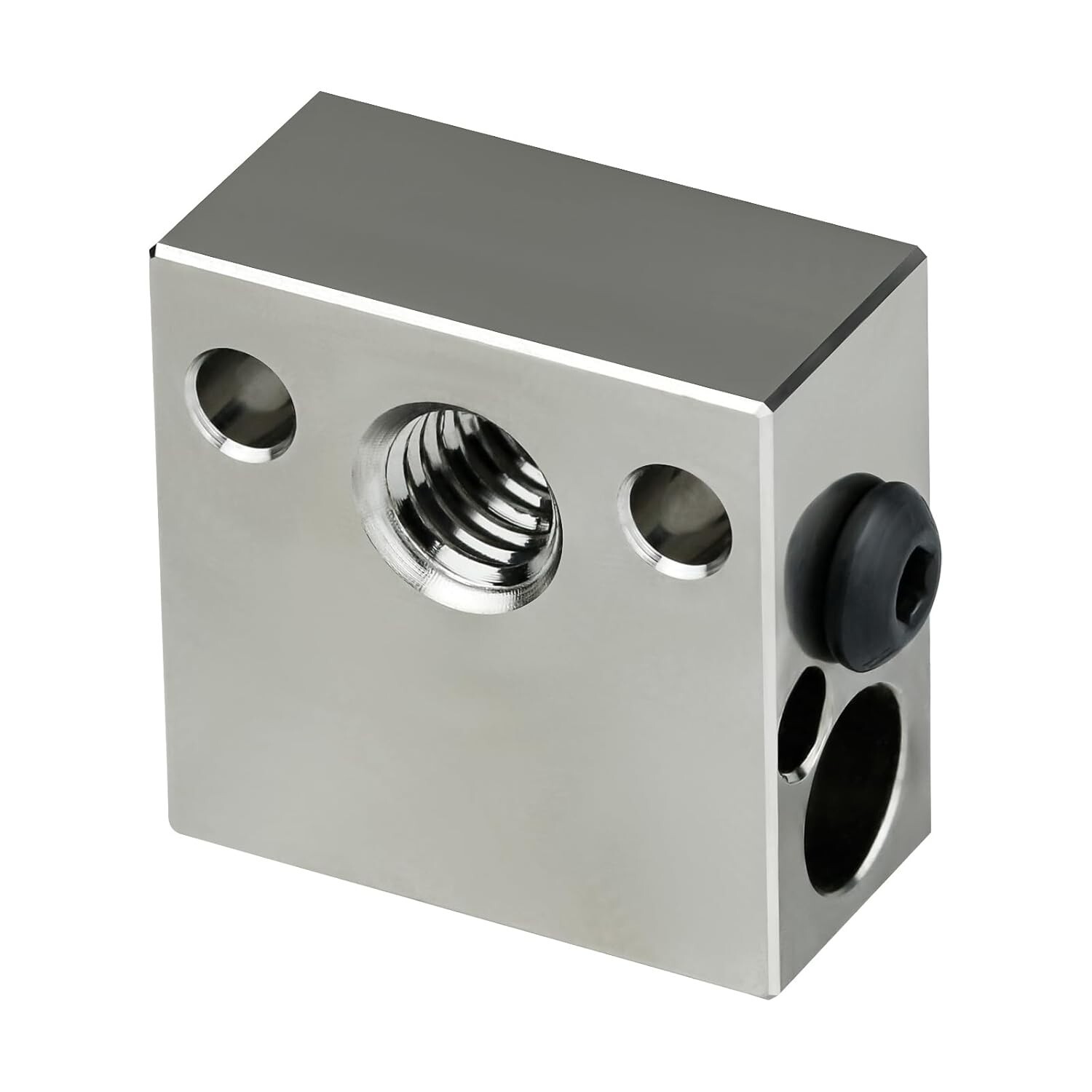 2X 3D Ender 3 Plated Copper Heater Block for Ender 3/V2/Pro/Ender 5/CR-10 Hotend