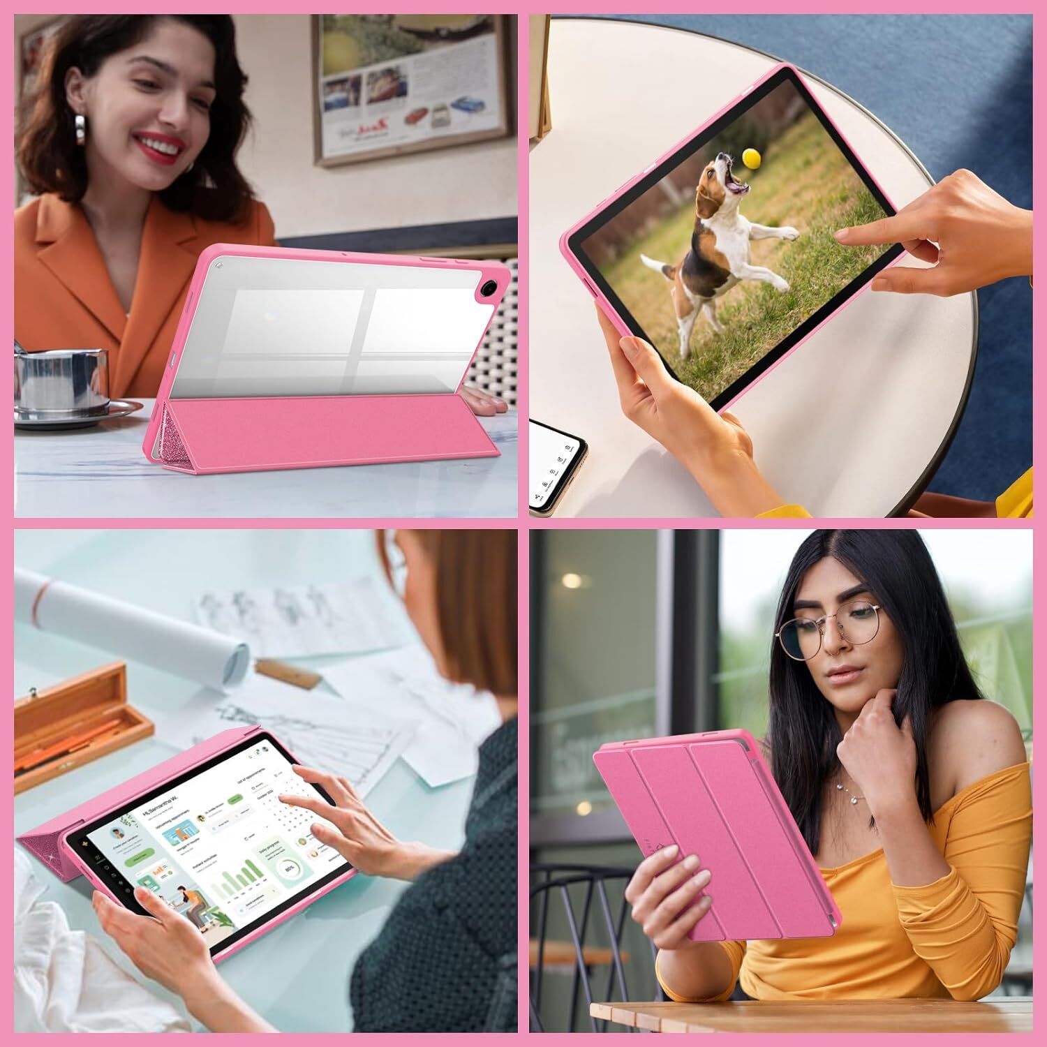 Hybrid Slim Case for Samsung Galaxy Tab A9 Plus / Tab A9+ 5G 11 Inch 2023 Cover
