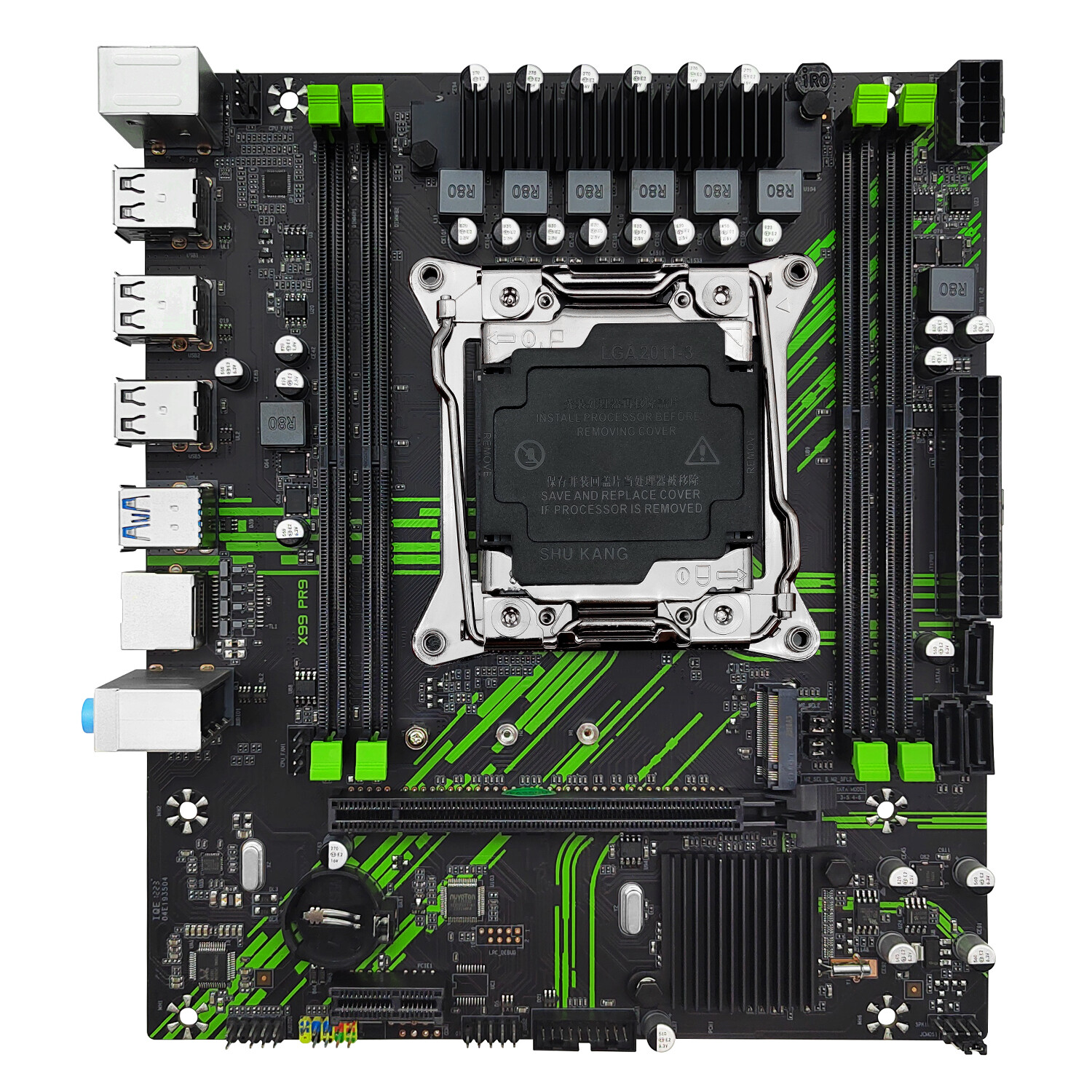 X99 PR9 LGA 2011-v3 Motherboard Four Channal SATA 3.0 M.2 for Intel Xeon E5 V3/4
