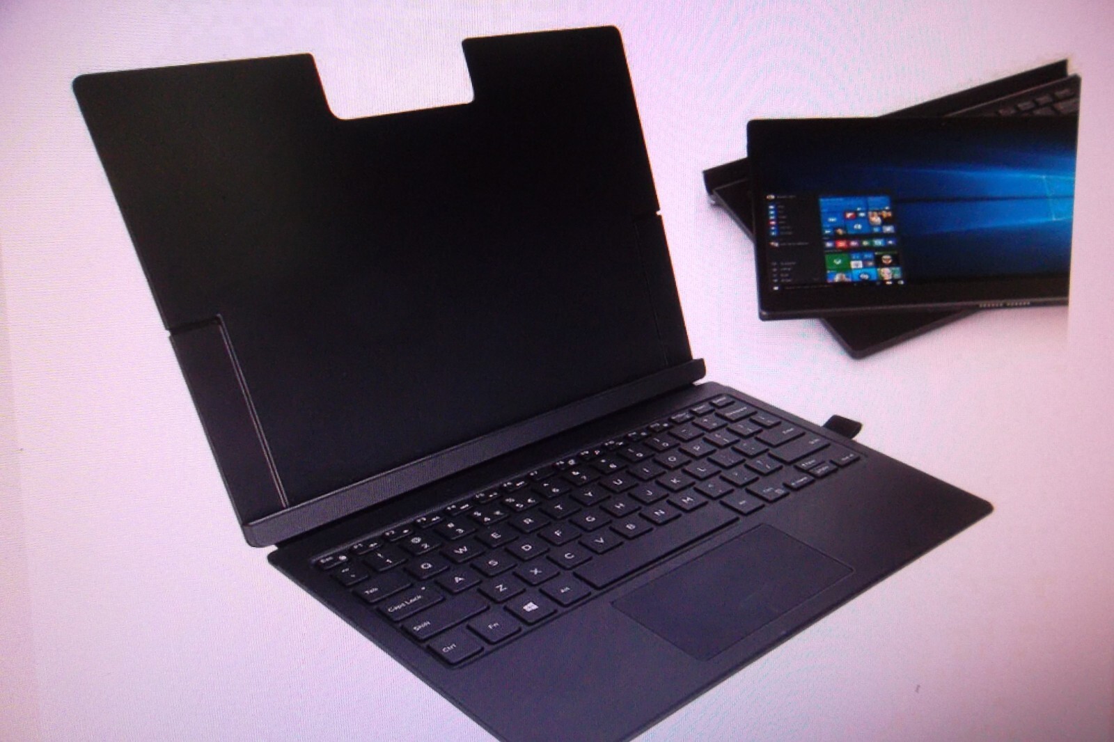 Dell 7TCC3 Keyboard Dock Folio Thin for Latitude 12 7275 XPS 12 9250 XD6CK NEW