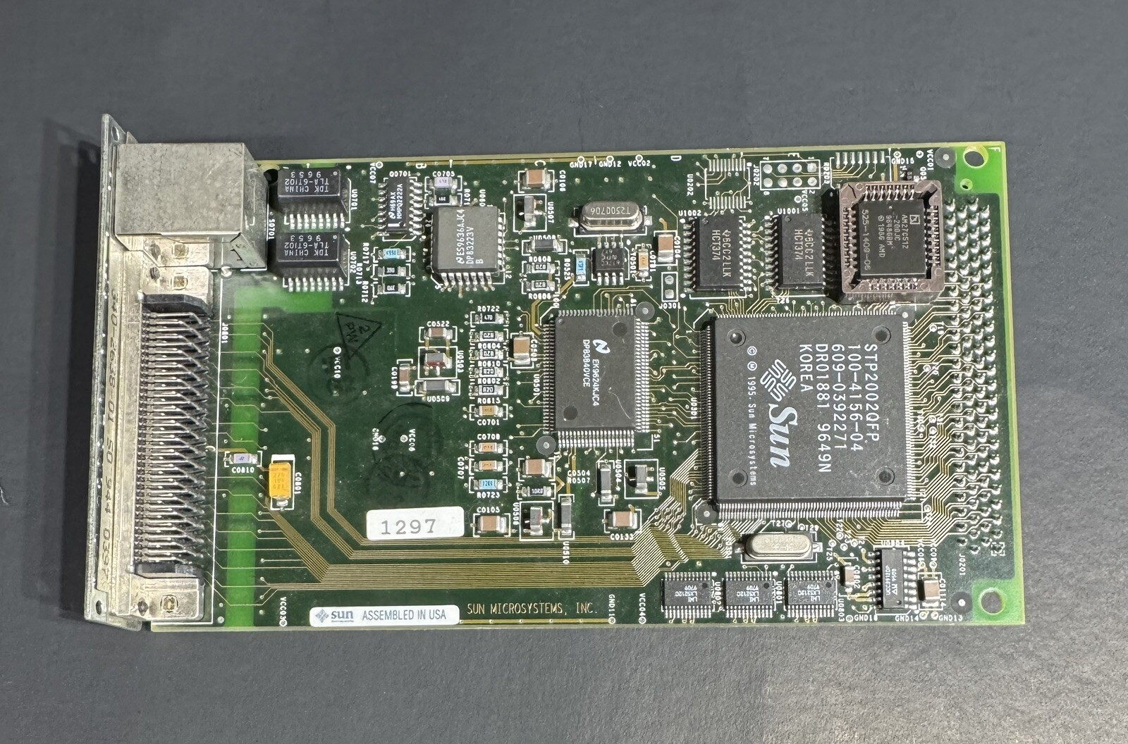 Sun 501-2739 Single-Ended Fast/Wide SCSI/FastEthernet X1018A SunSwift Card