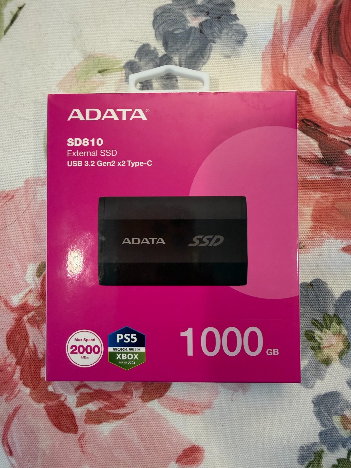 ADATA SD810 1TB External SSD USB 3.2 Gen2x2 2000MB/s New Sealed **FREE SHIPPING