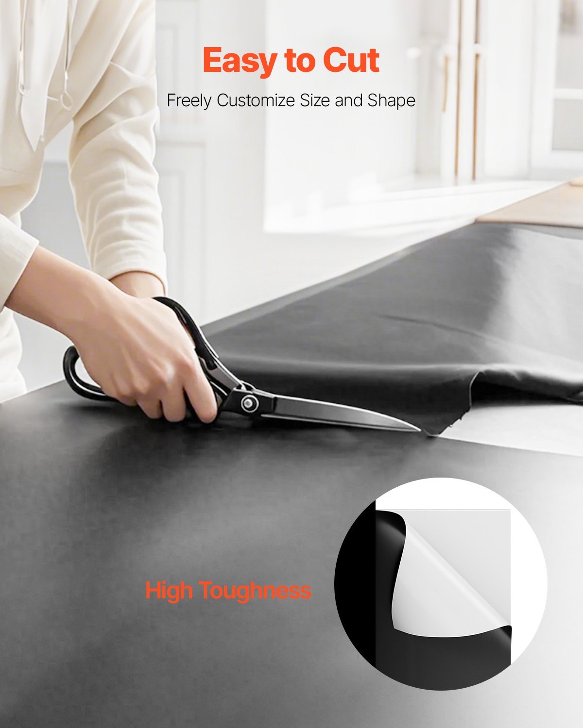 10′ x 100′ Plastic Sheeting Heavy Duty, 6 Mil Thick Plastic Sheeting Roll, Plast