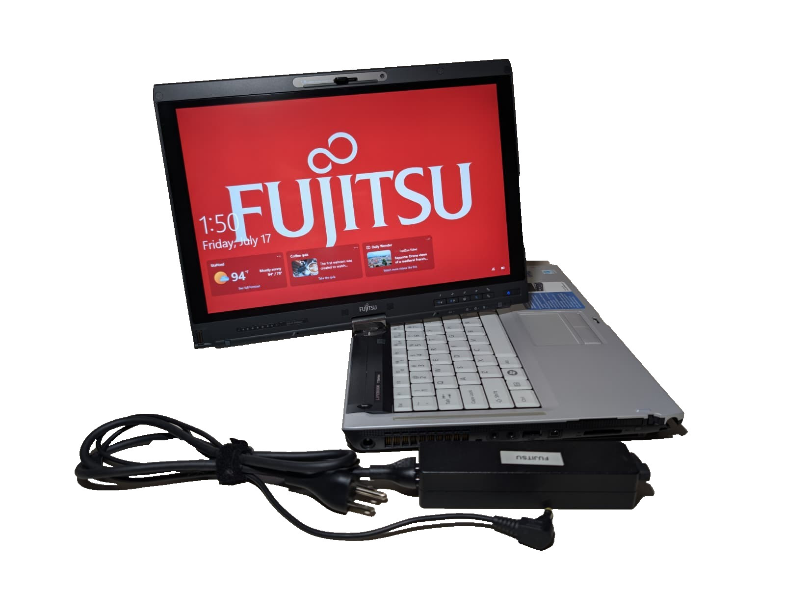 Fujitsu LifeBook T5010 2-in-1 | C2D P8600 8GB RAM 180GB SSD | Win 10 Pro RARE