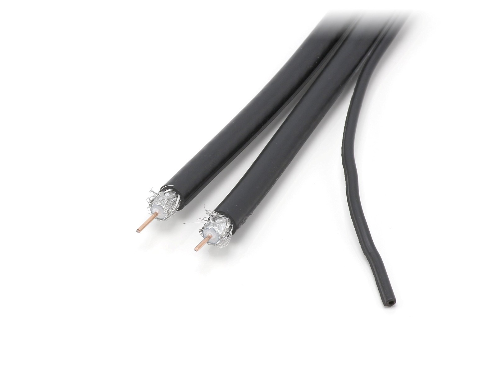 The Cimple Co 75 – Rg6 Twin Siamese Coaxial Cable 18 Awg Copper –