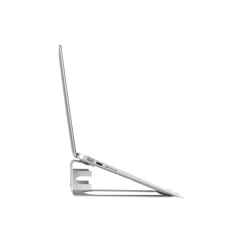 Adjustable Dual Tier Desk Riser Notebook Laptop Aluminum Tabletop Stand New