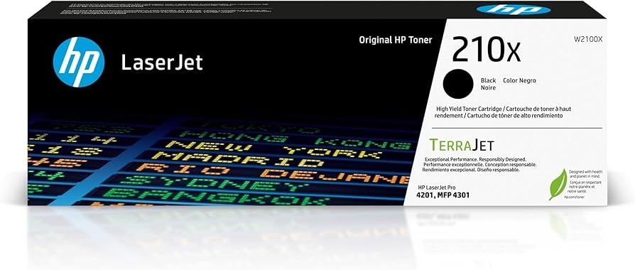 HP W2100X 210X Black Laserjet Toner Cartridge Genuine Original OEM