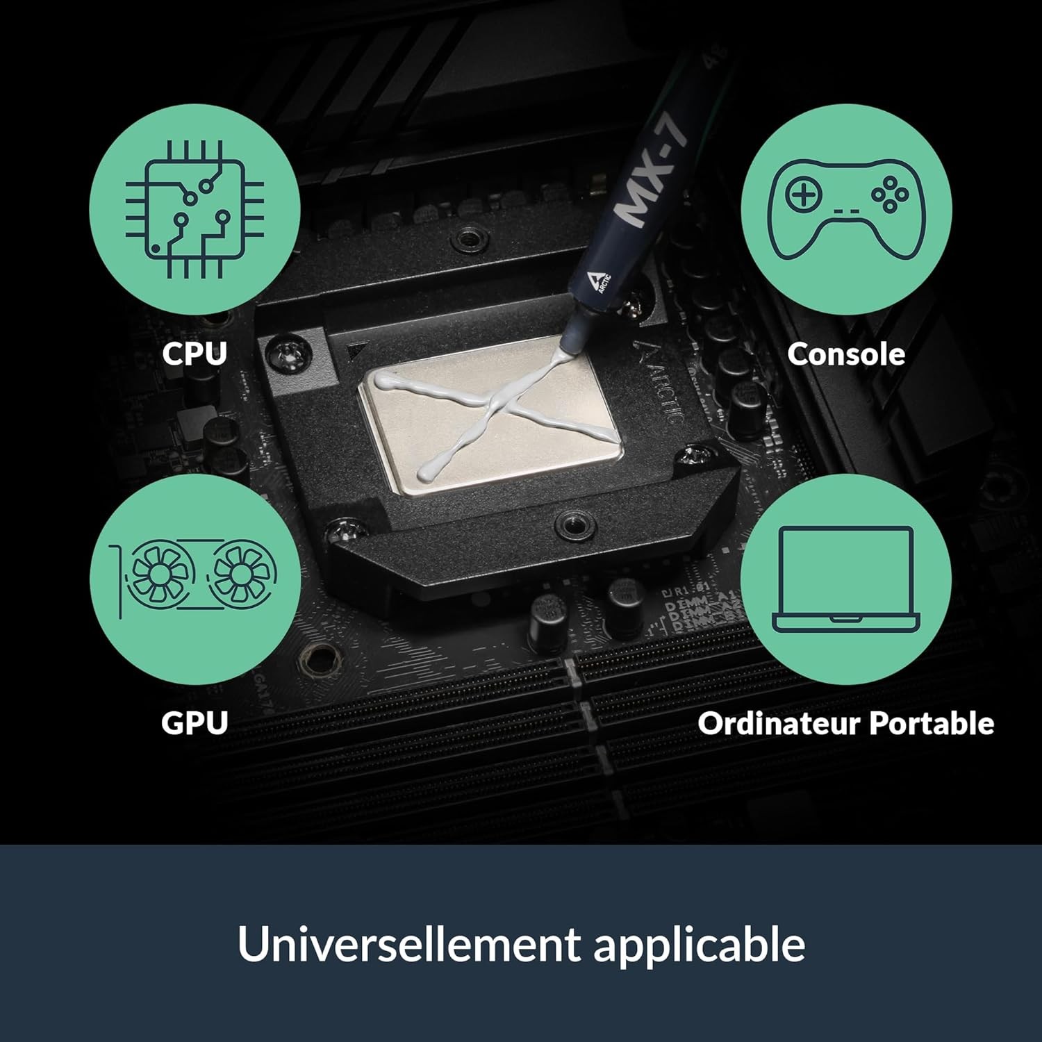 ARCTIC MX-7 (8 G) – Ultimate Performance Thermal Paste for Cpus, Consoles, Graph