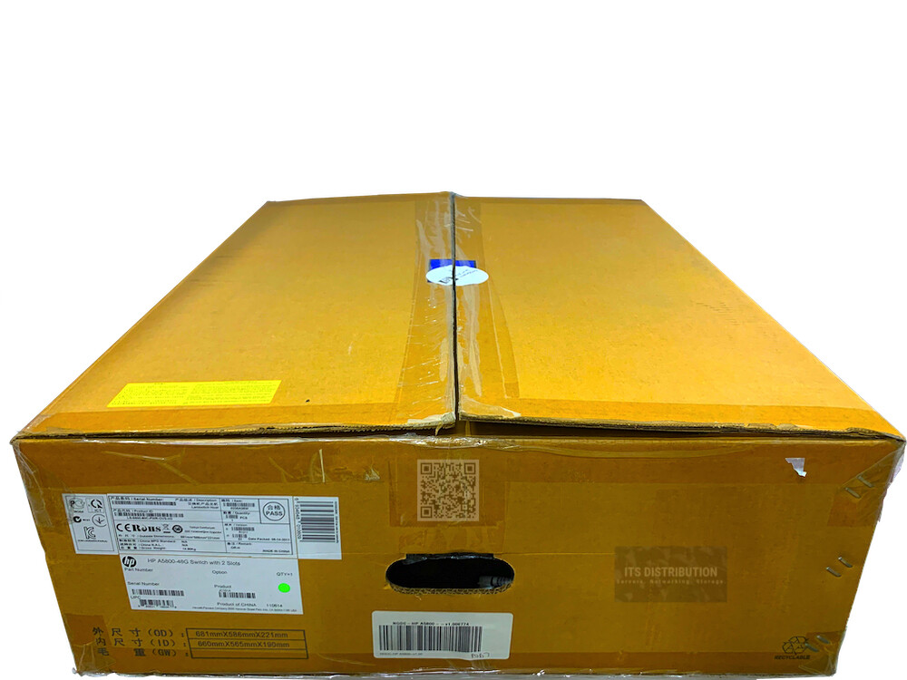 JC101A I HP 5800-48G Switch with 2 Slots S5800-60C-PWR 0235A36W OPEN BOX