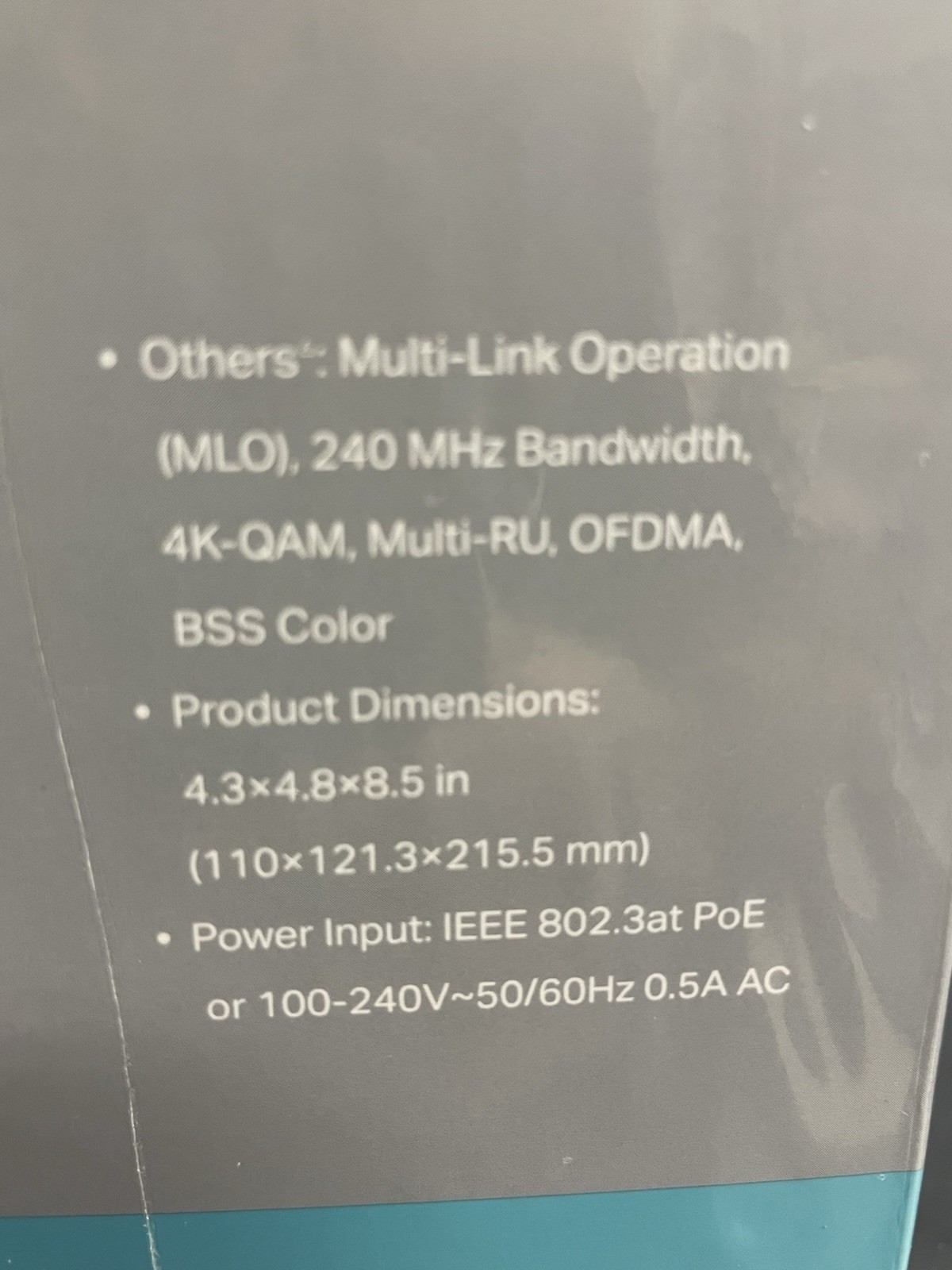 Dual-Band Deco BE25 Mesh Wi-Fi 7 Extender – Secure Outdoor Connectivity, 1-Pack