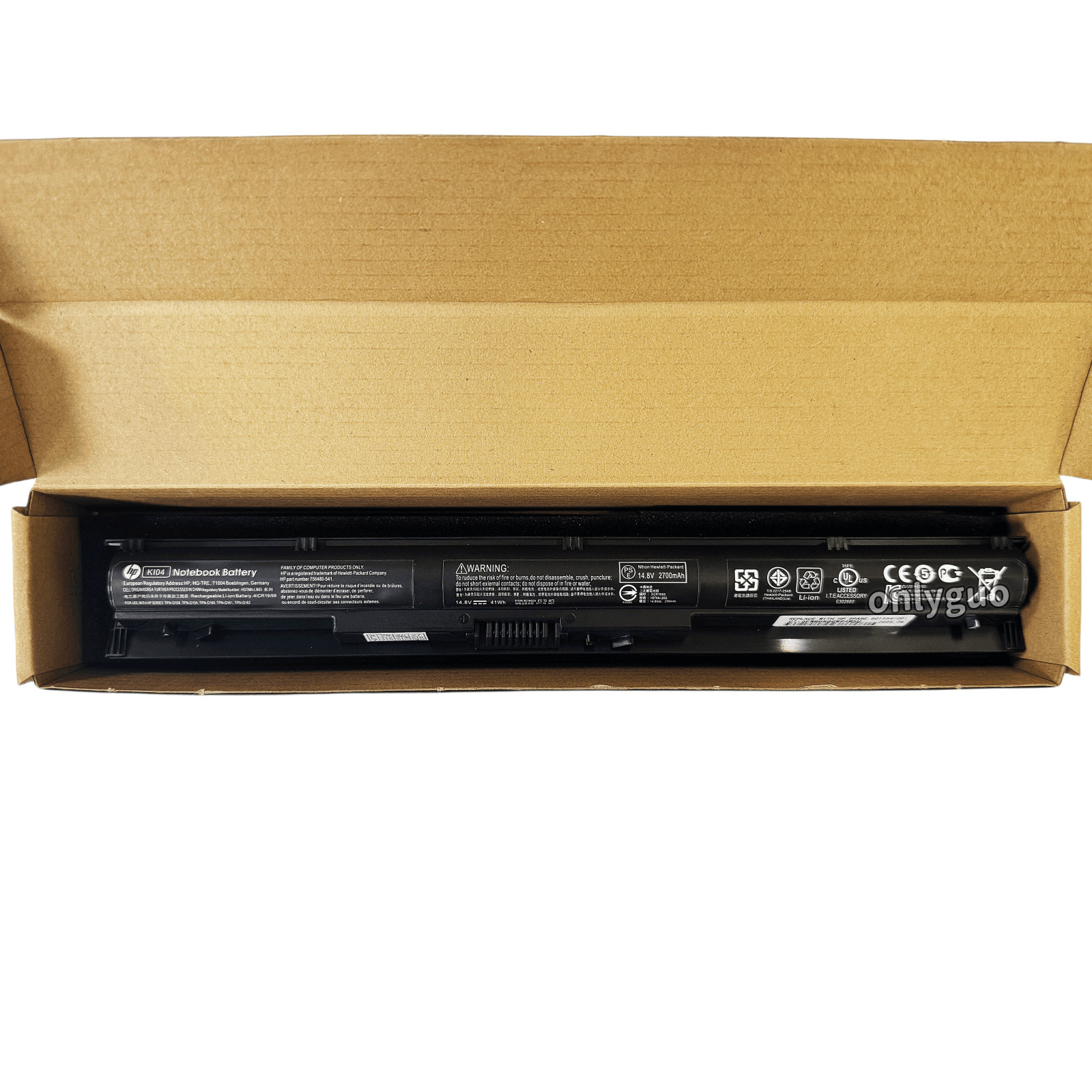 Genuine K104 KI04 Battery For HP Pavilion 14/15/17-AB000 HSTNN-LB6S 800049-001
