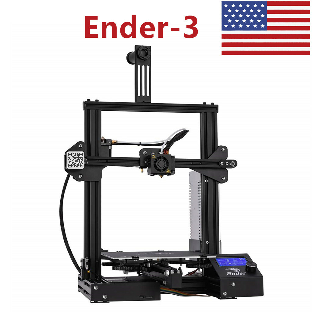 Used Creality Ender 3 3D Printer Fully Open Source Resume Printing for Beginnner