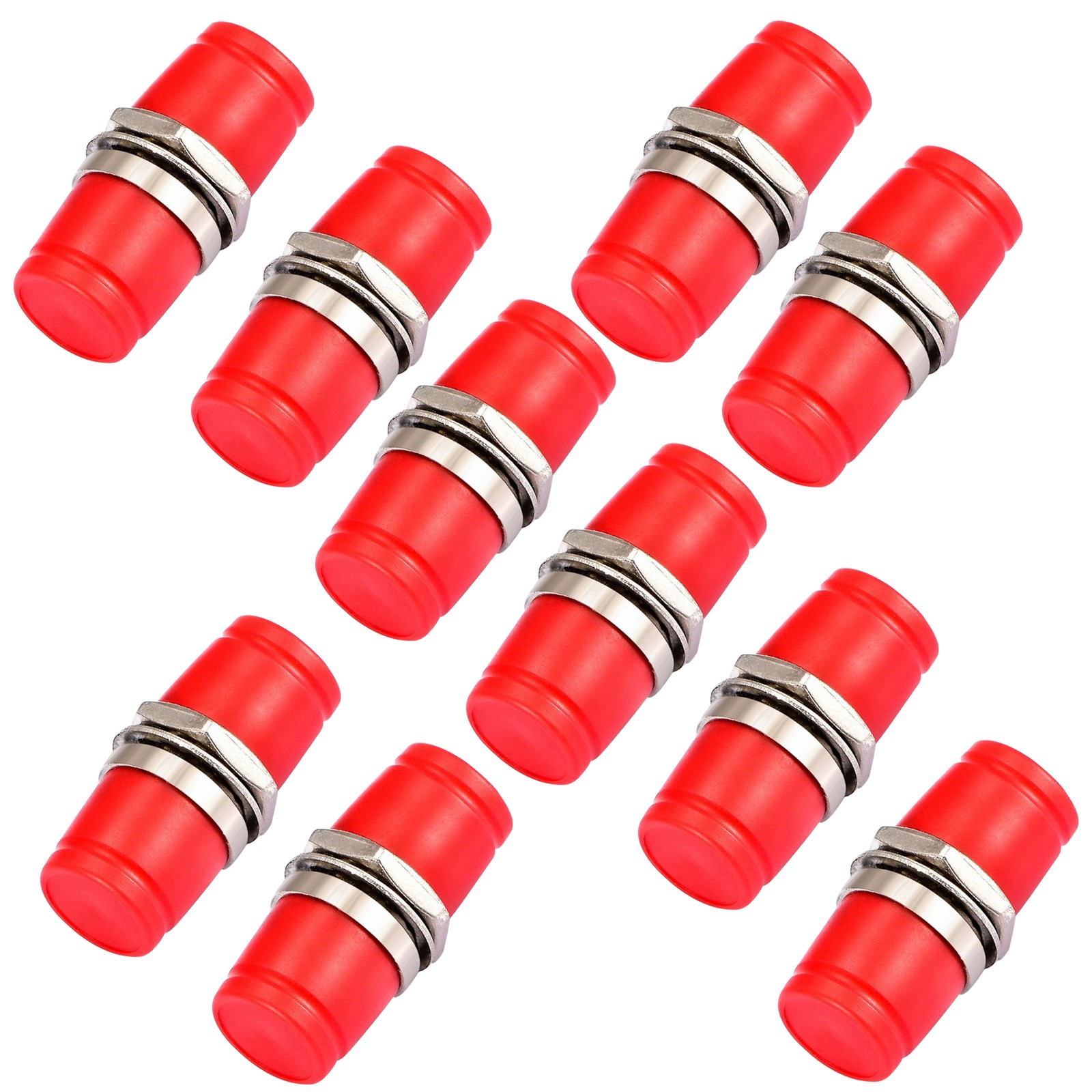 10 Pcs Fiber Optic FC-FC/APC Adapter Coupler Connector Female to Female H