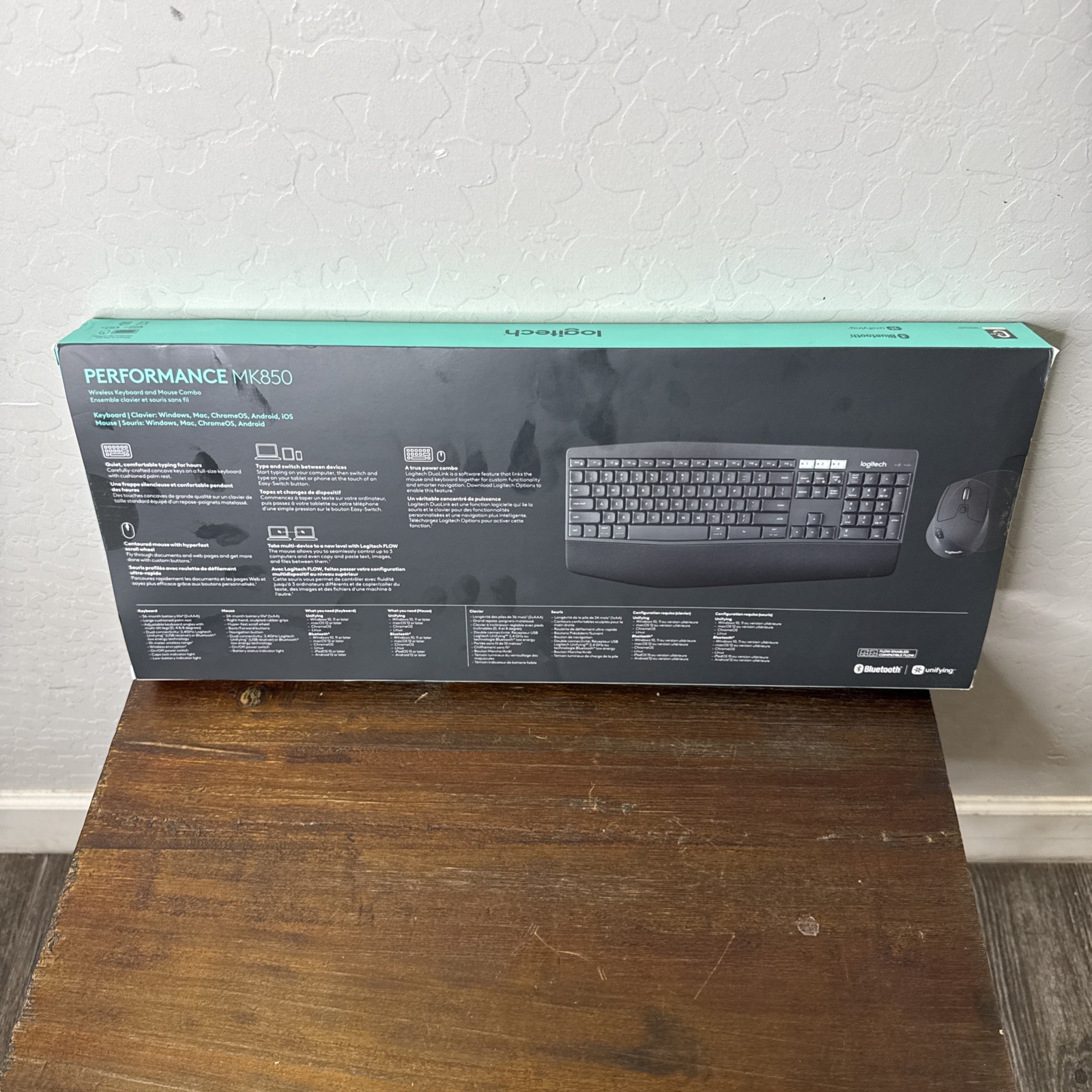 MK850 Performance Wireless Keyboard and Mouse Combo for Windows, One Size