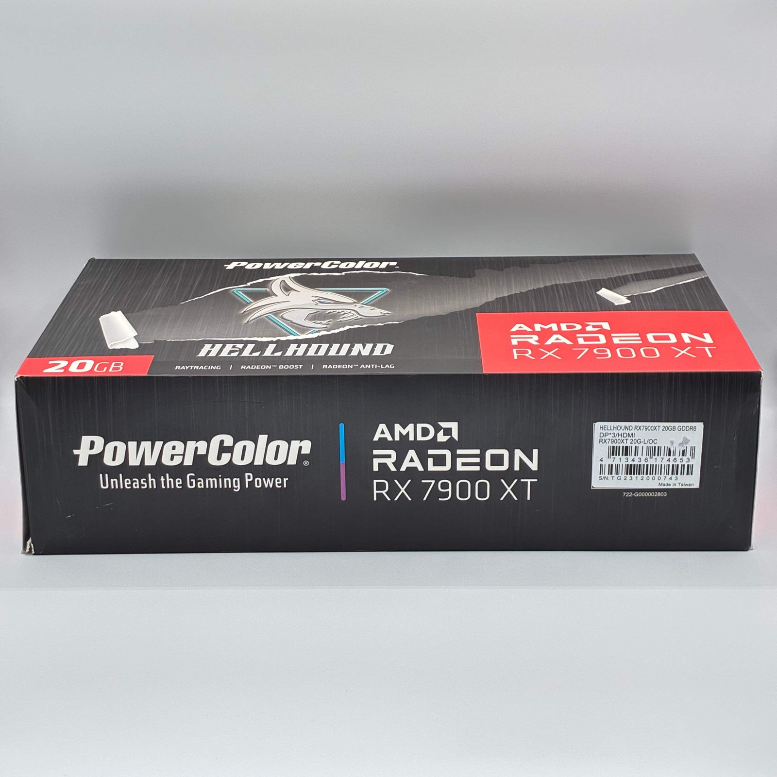 PowerColor Hellhound AMD Radeon RX 7900 XT 20GB GDDR6 Black