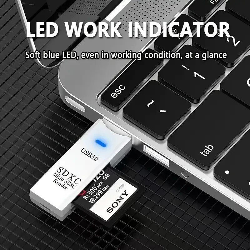 USB 3.0 Micro SD SDHC TF Card Reader Memory Adapter for PC Laptop Camera lot