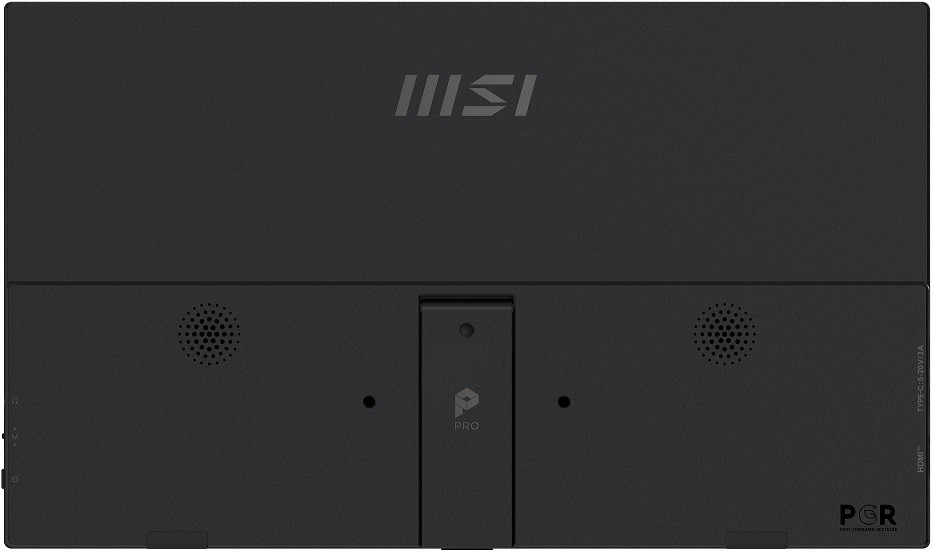 MSI PRO MP165 E6 CT 16″ FHD IPS Biz Portable Monitor 60Hz/4ms Built-in Speaker