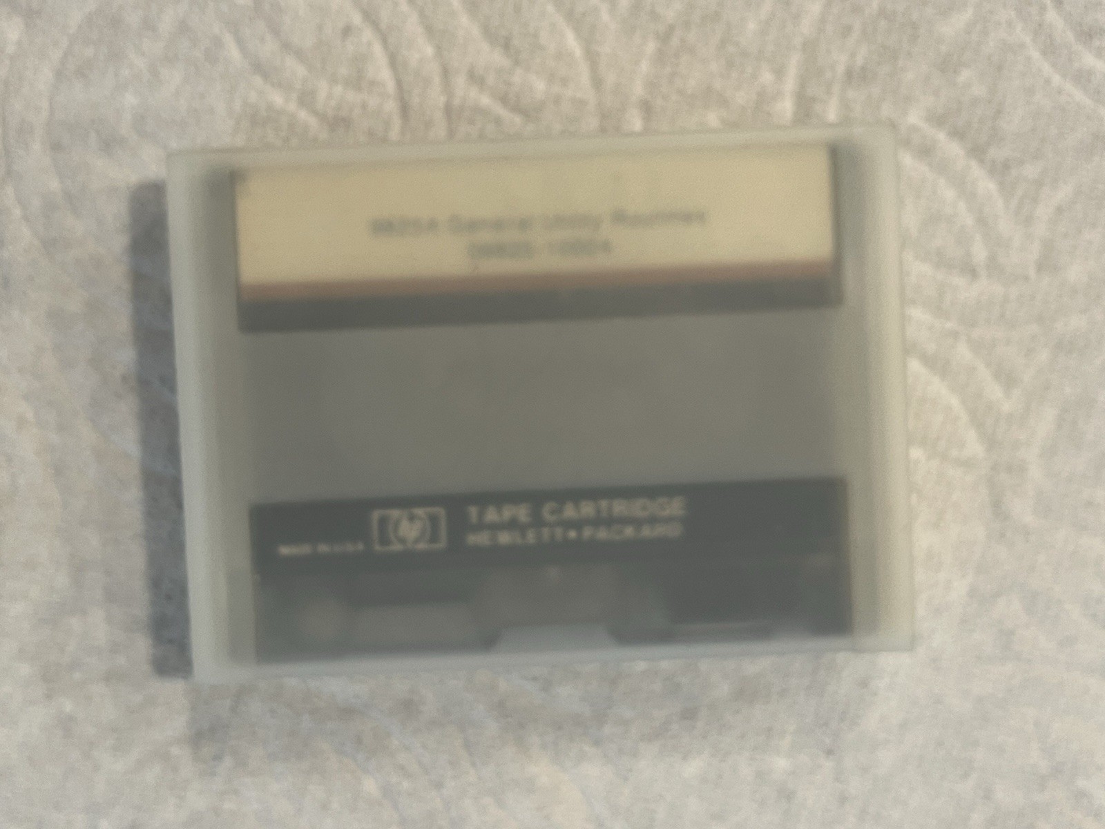 HEWLETT PACKARD HP 9825A Computer Tape Cartridge General Utility Routines