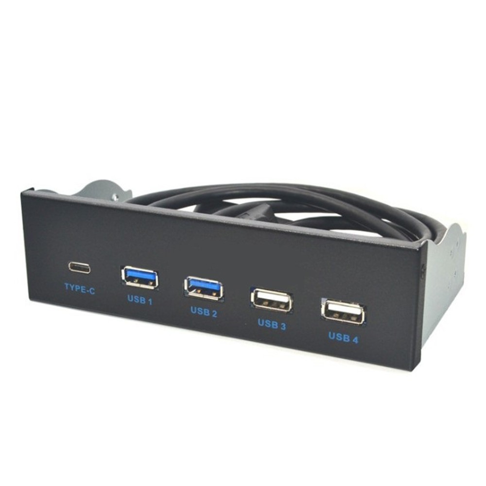 5.25 inch Usb3.1 Gen2 Front Panel Usb Hub 2 Ports Usb3.0+2 Ports Usb2.0+19119