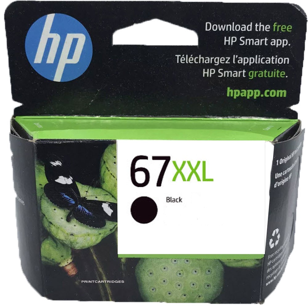 HP 67XXL Genuine Black Ink Cartridge Extra High Yield