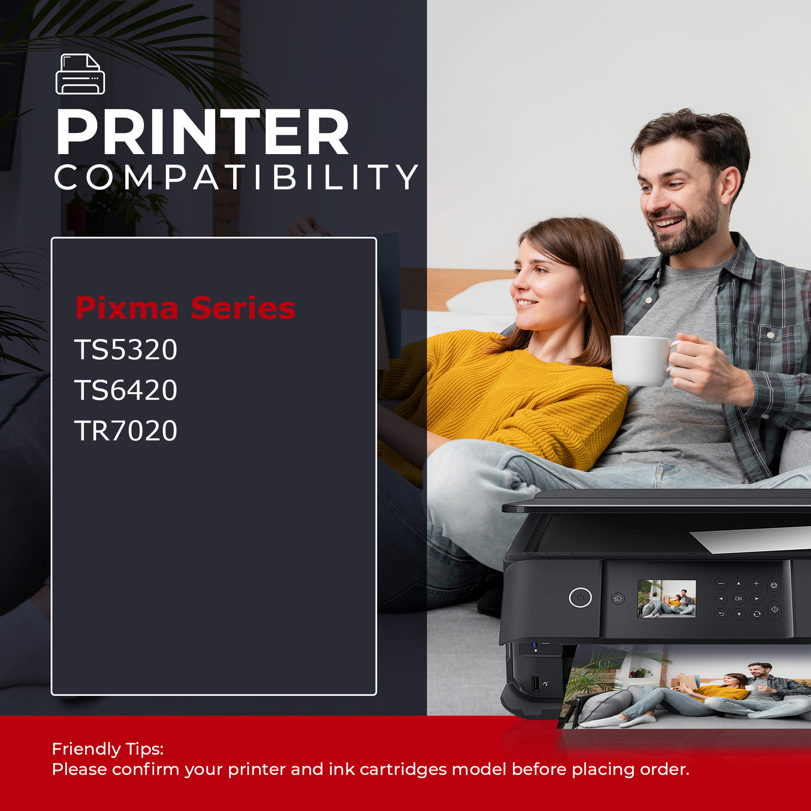 PG-260 XL CL-261 XL Ink Printer Cartridges for Canon PIXMA TS5320 TS6420 TR7020