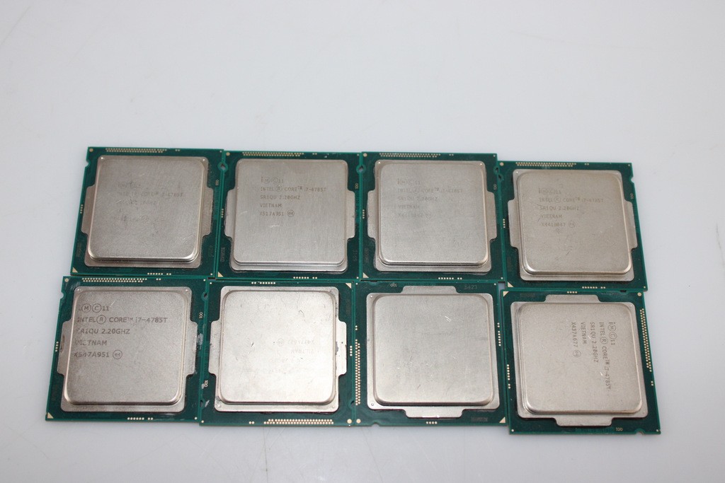 Lot of 7 Intel Core i7-4785T 2.20GHz Quad-Core 8 Threads SR1QU LGA1150 CPU Proce