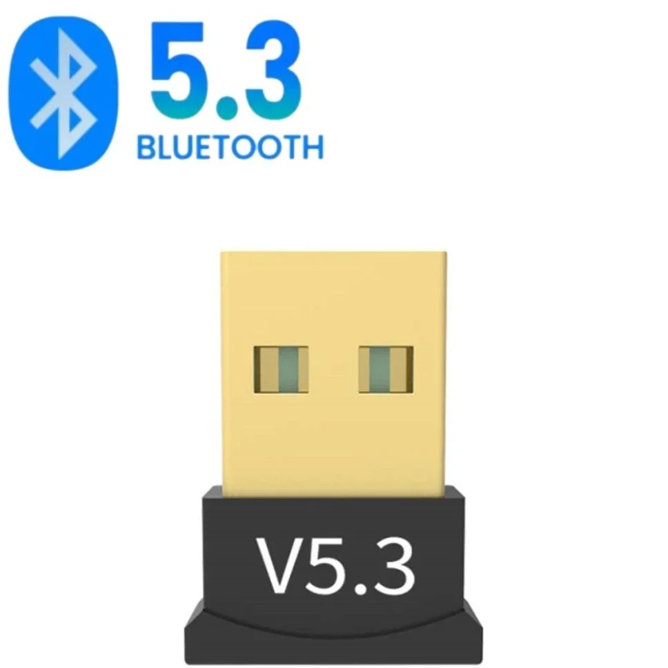 USB Bluetooth 5.4 5.3 5.0 Wireless Adapter Dongle for PC Laptop Windows 11 10 8