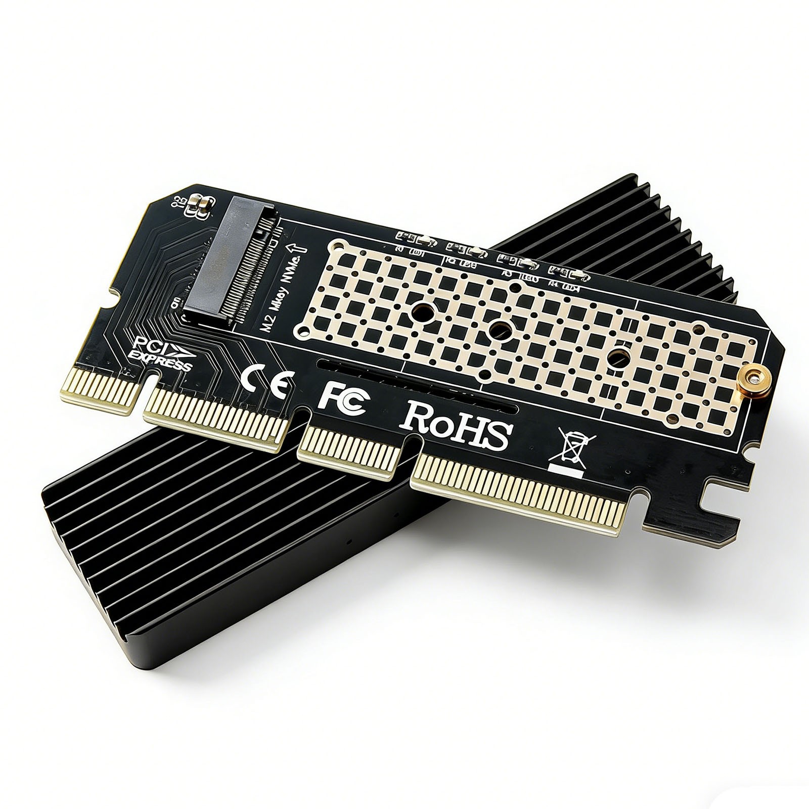 M.2 NVMe SSD NGFF TO PCIE 3.0 X4 X8 X16 Adapter M Key Interface Adapter Card US