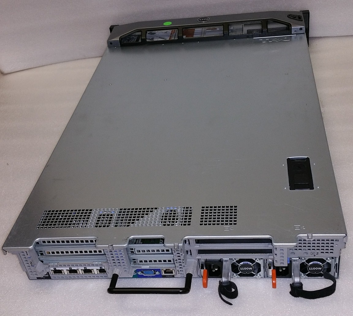 Dell Poweredge R820 Server 2x 8-Core E5-4650 2.76GHz, 64GB, 2x 600GB 10K, H310