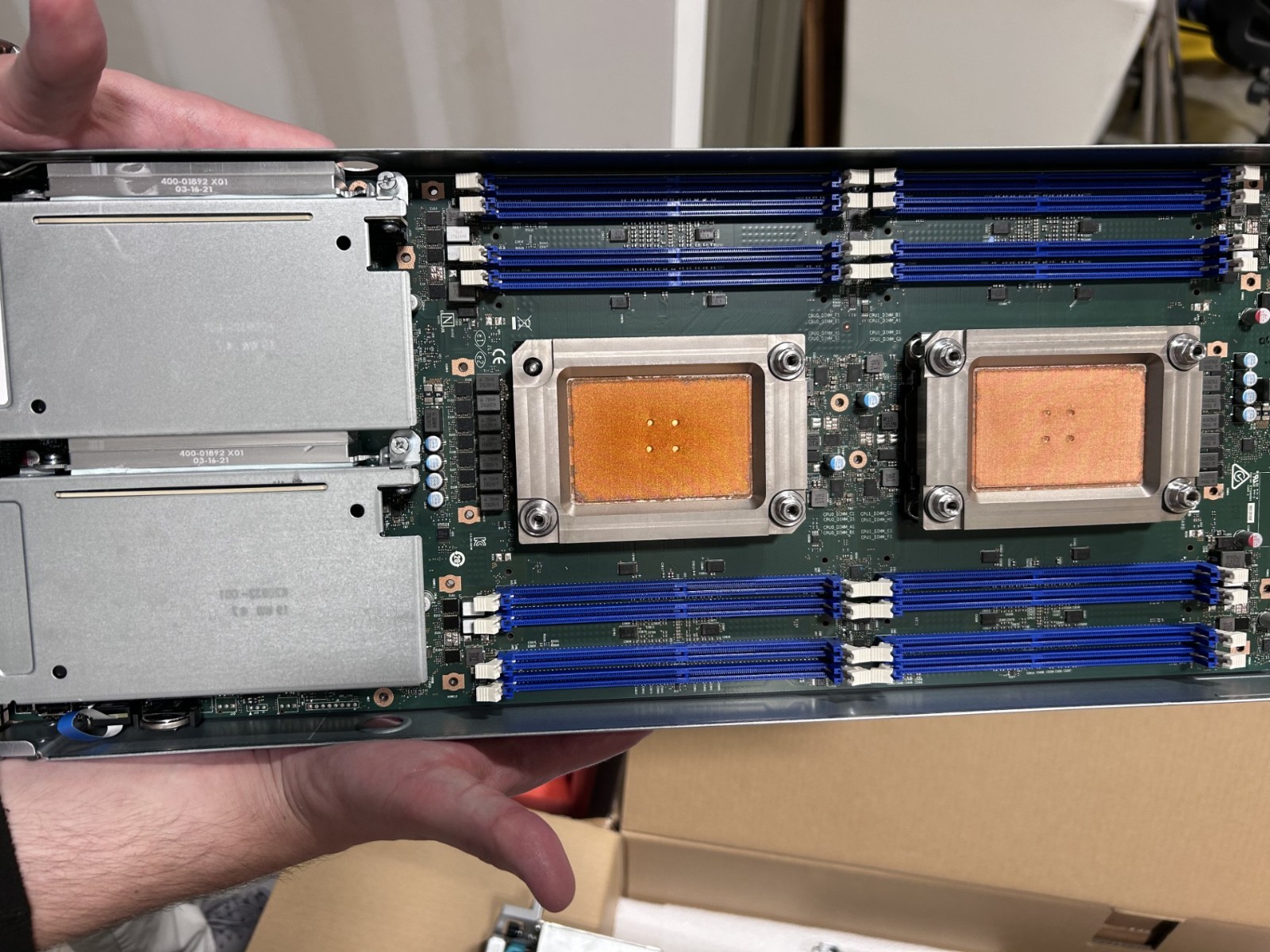 Intel D50TNP SYS-TME200-300 Dual Socket Server Node Barebone w/ CoolIT Coolers &