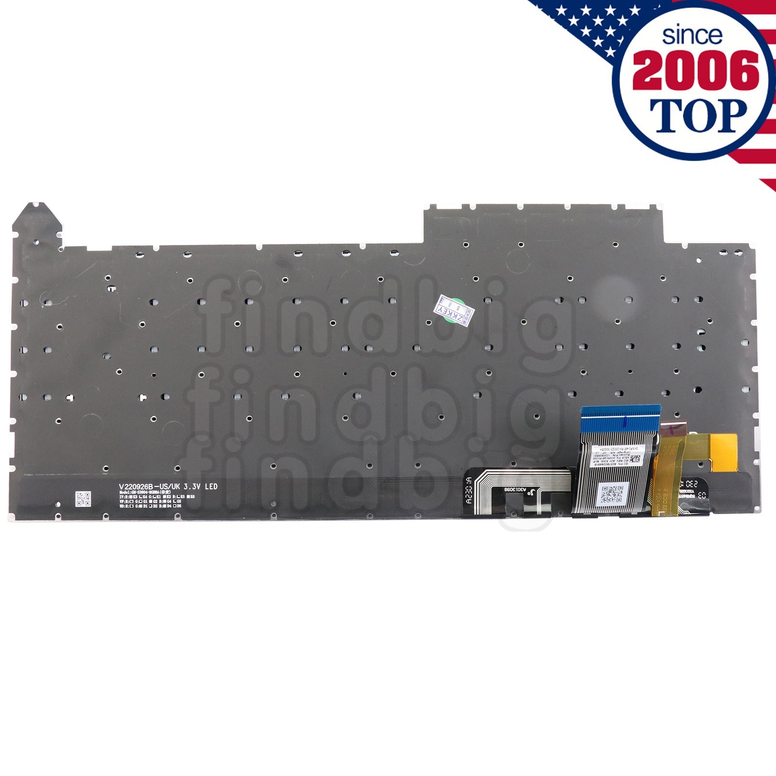 Original US Backlit keyboard for Asus ROG Strix G16 G614 G614J G614JU G614JV