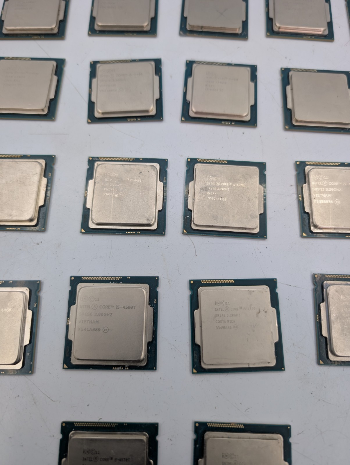 Lot of 26 Intel Core i5 4th Gen CPU Processor