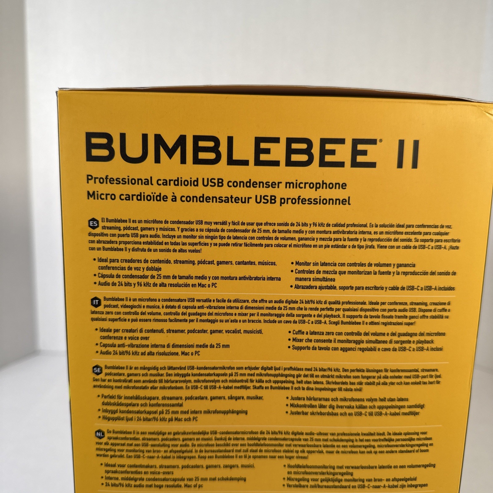 Turtle Beach Neat Bumblebee® II Cardioid USB Condenser Microphone