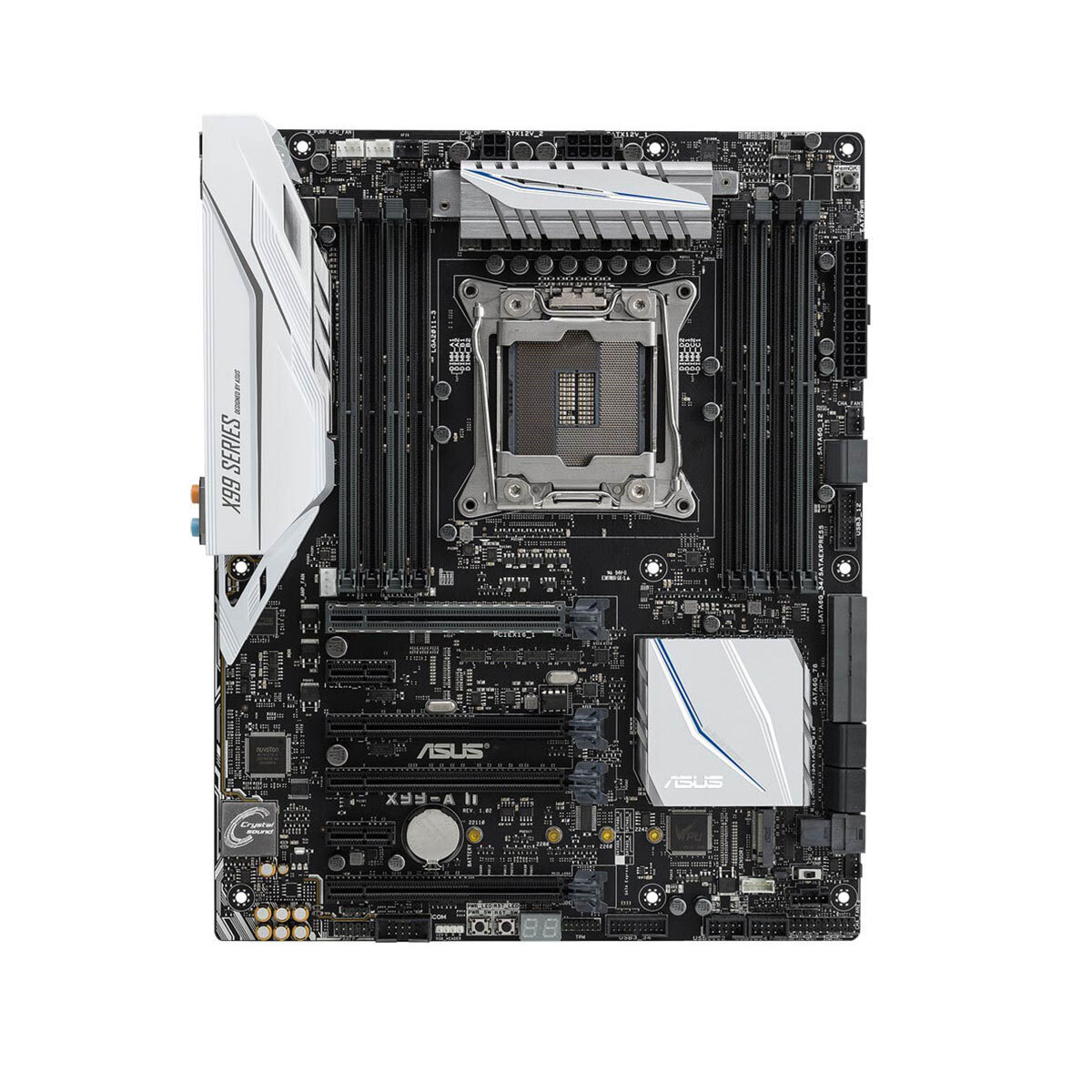 ASUS X99-A II LGA 2011-3 Motherboard USB 3.0 ATX SATA III On-Board Audio