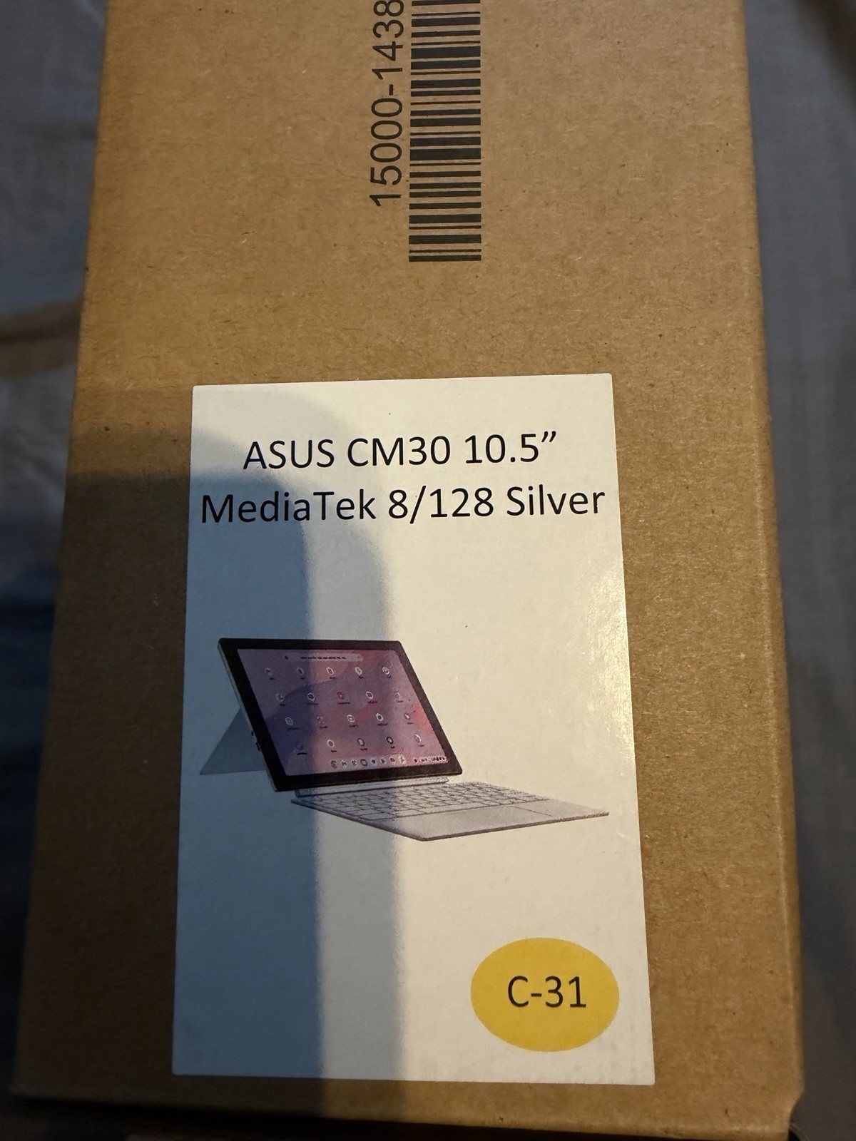 ASUS Chromebook CM30 10.5 inch WUXGA Touch 2-in-1 Tablet MediaTek Kompanio 520 8