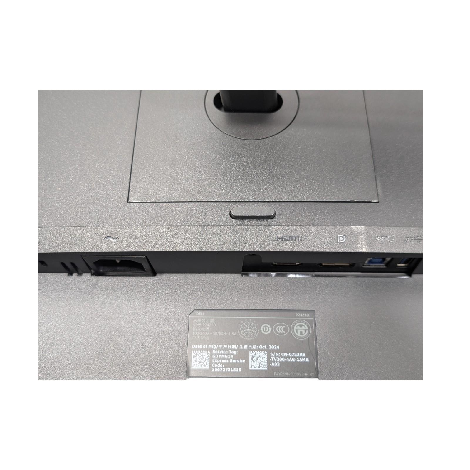 Dell P2423D Monitor 23.8″ QHD LED IPS 2560 x 1440 60Hz Display DELL-P2423D