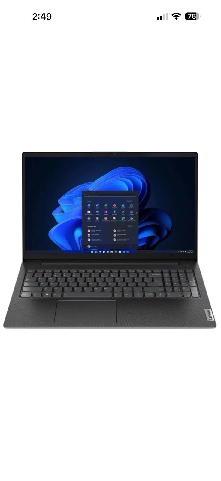 Lenovo V15 G4 IRU 15.6″ FHD Notebook Intel Core i3 Processor 16GB RAM 512GB SSD