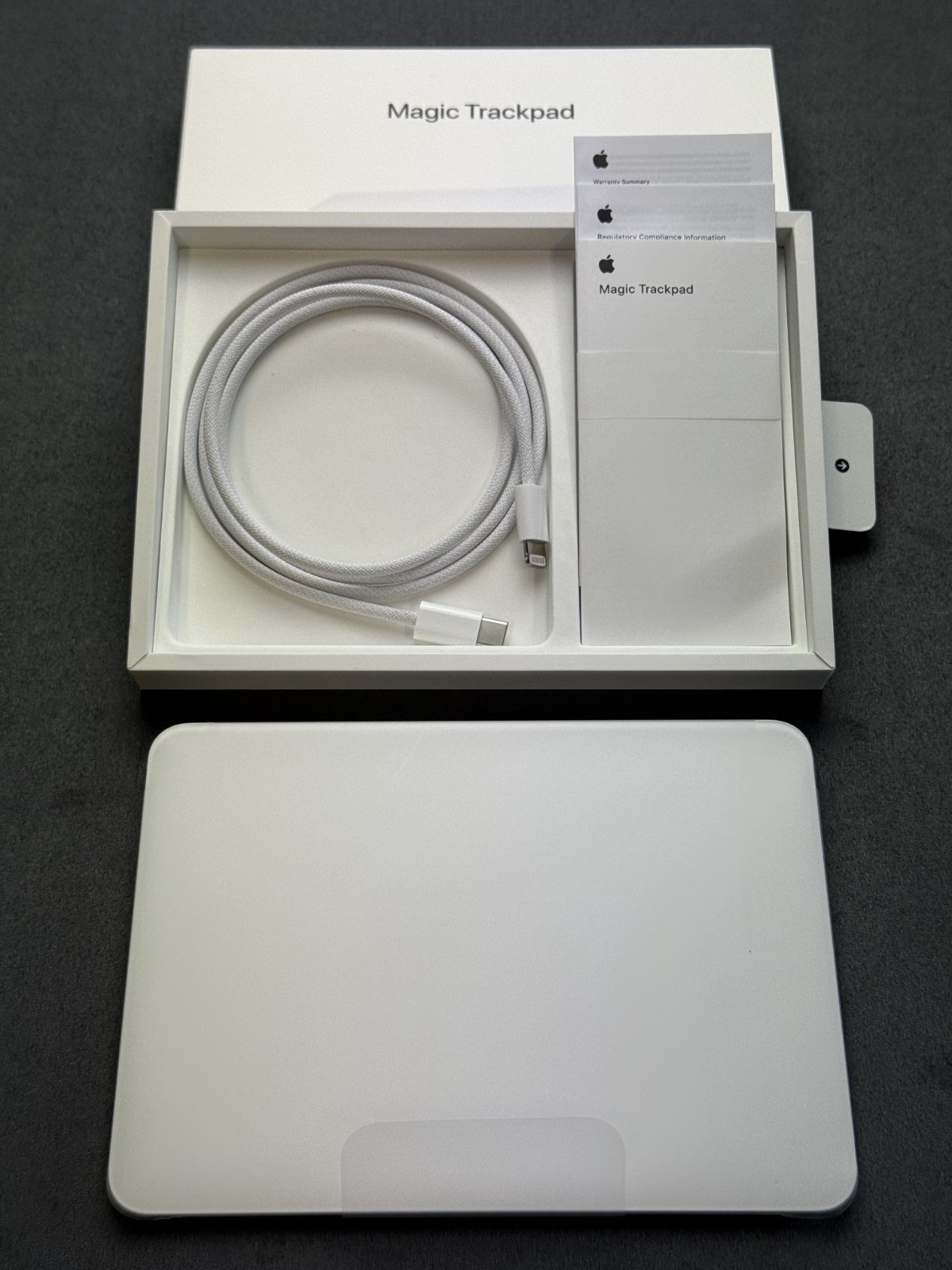🌟EXCELLENT🌟 Apple Magic Trackpad 2 — White A1535 ⚡️Lightning Shipping⚡️