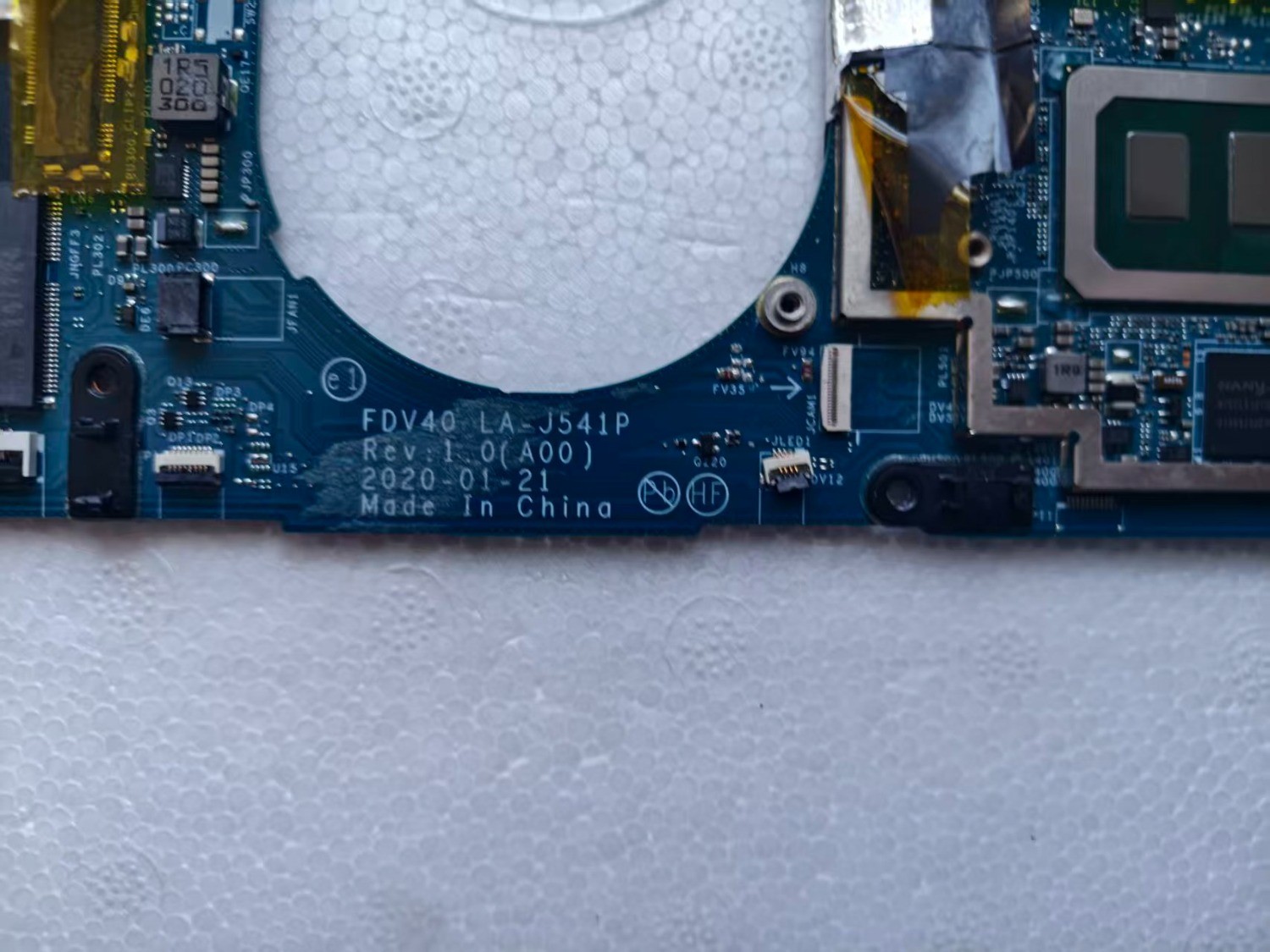 081YC4 0NF67M LA-J541P For DELL Latitude 9410 Motherboard I5 I7 8GB 16GB