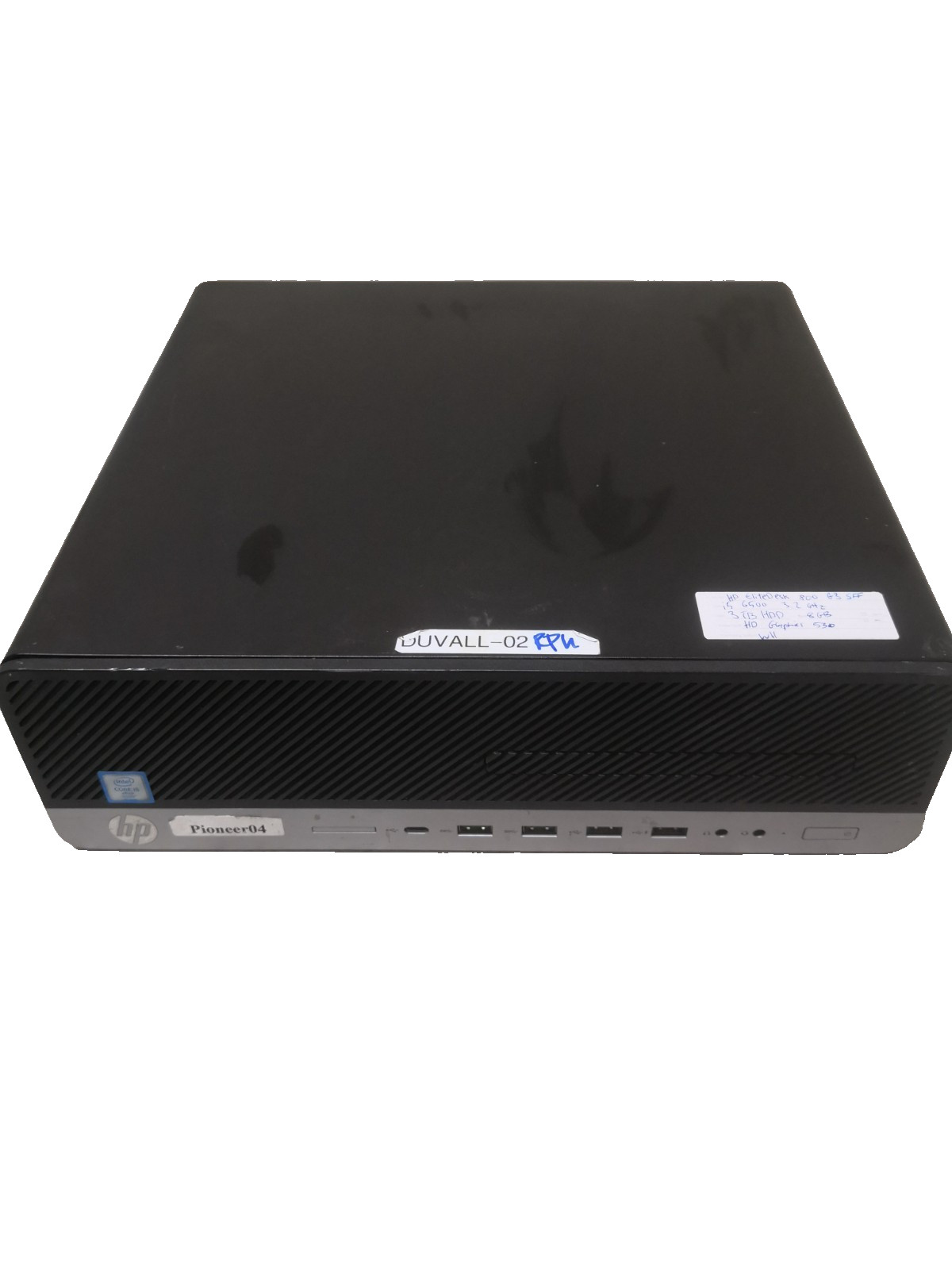 HP EliteDesk 800 G3 SFF 15 6500 3.2GHz 3TB HDD 8GB HD reset Win11