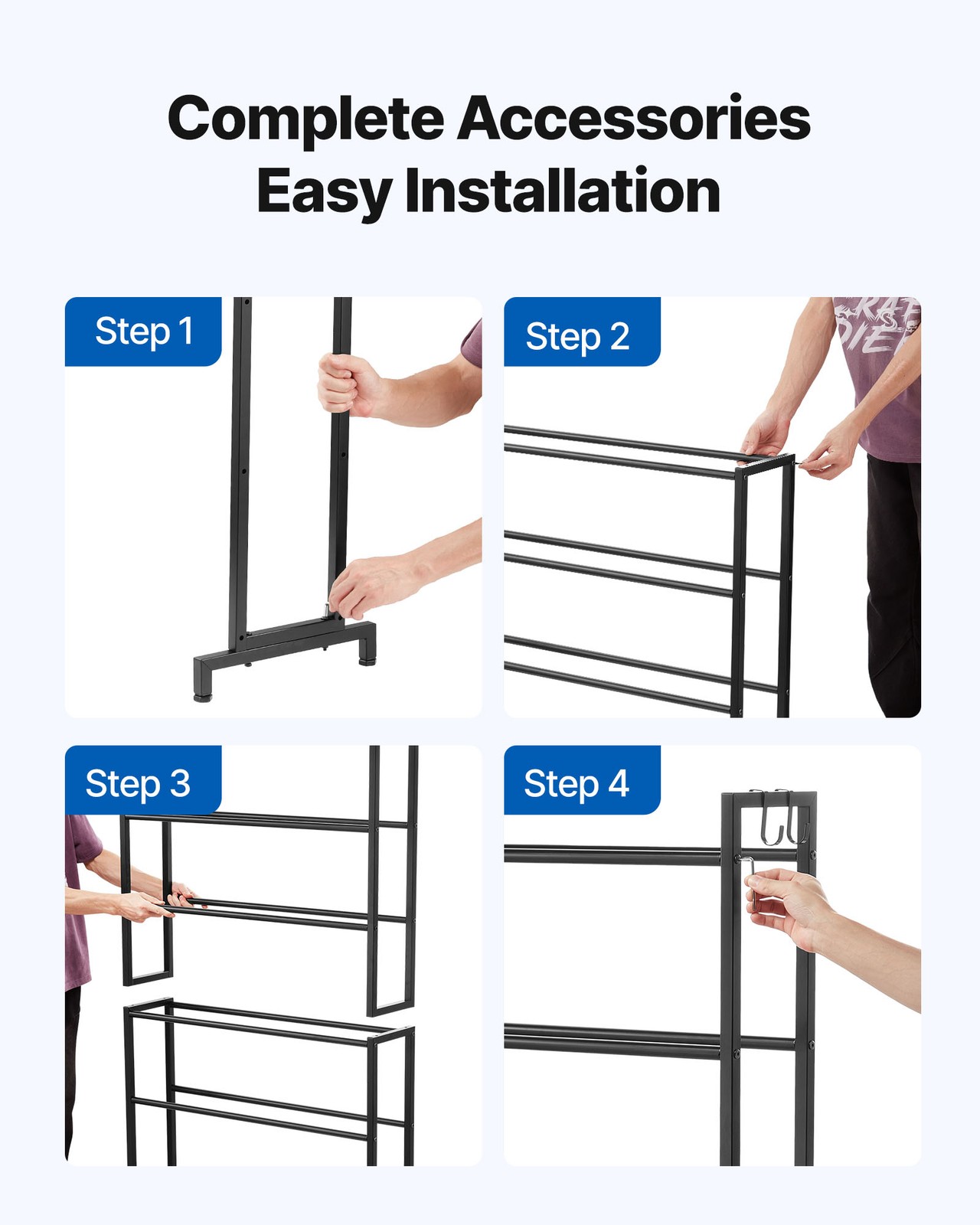 VEVOR 3D Printer Filament Storage Rack 7 Tier Filament Spool Holders Racks
