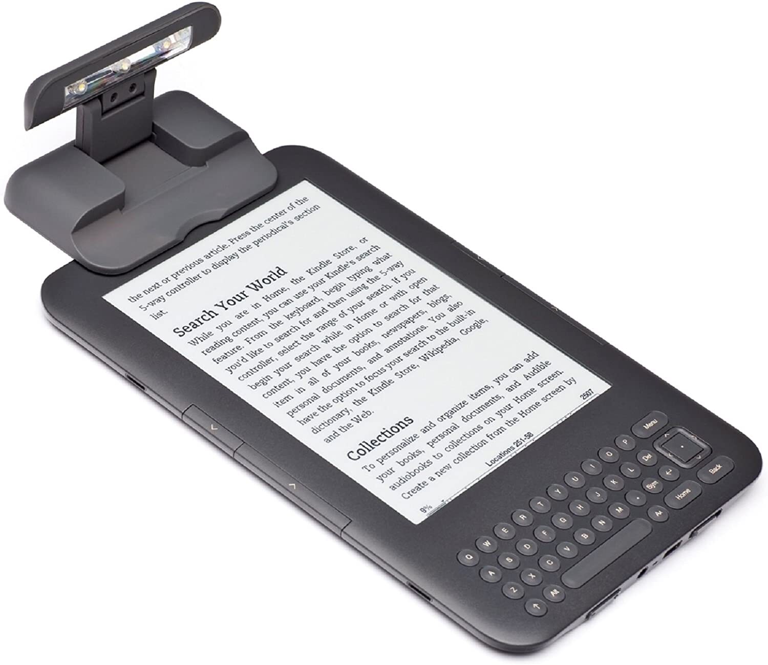 Kandle II LED Reading Light Designed for Books and eReaders – FREE SHIPPING