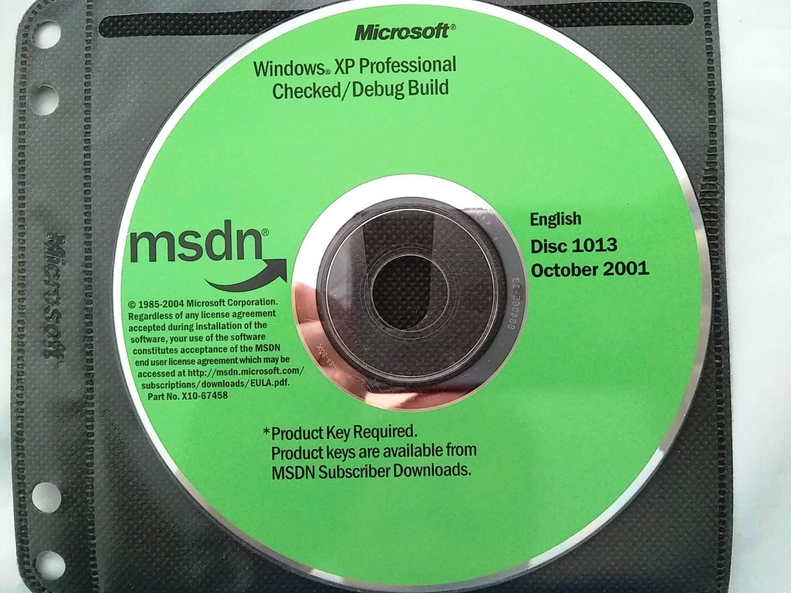 Windows XP Professional Edition Full Version w/ 3 Keys & License for 3 PCs