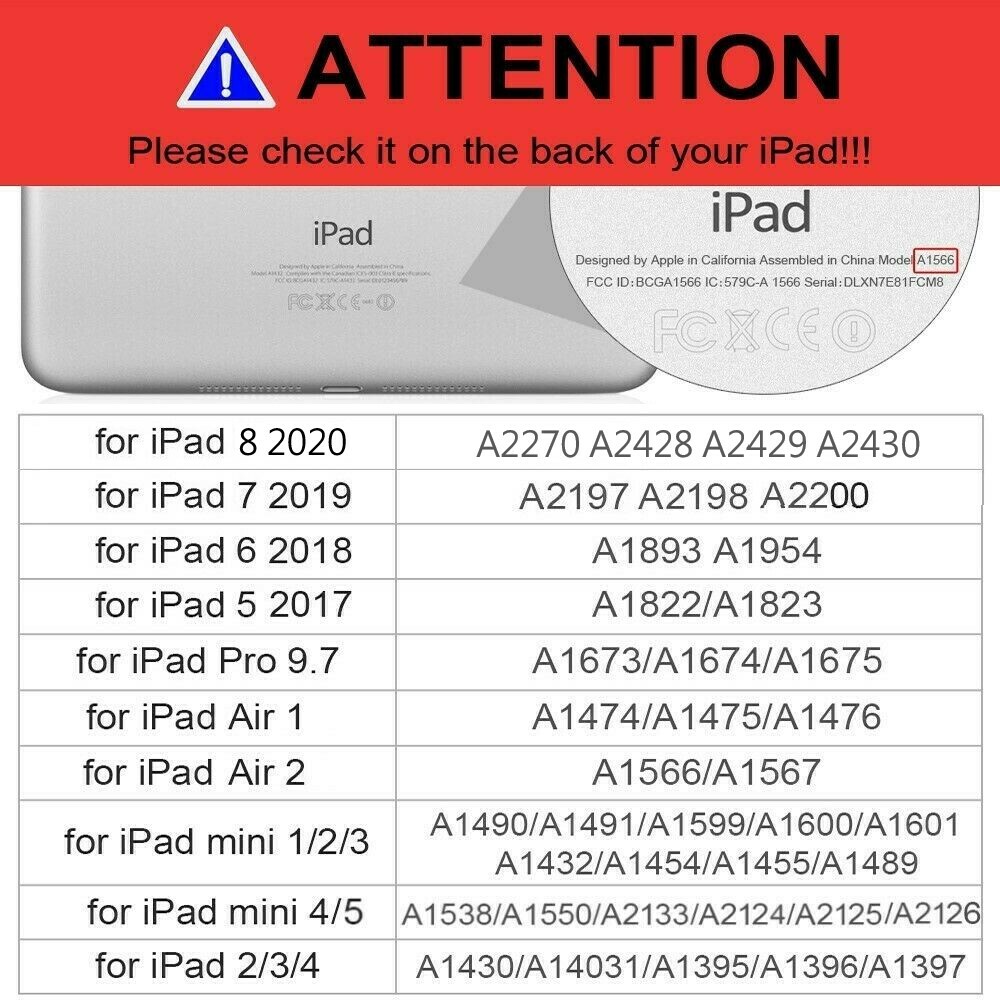 Shockproof Heavy Duty Hard Case Stand Cover for iPad 9th 10.2″ Pro 9.7 Air Mini
