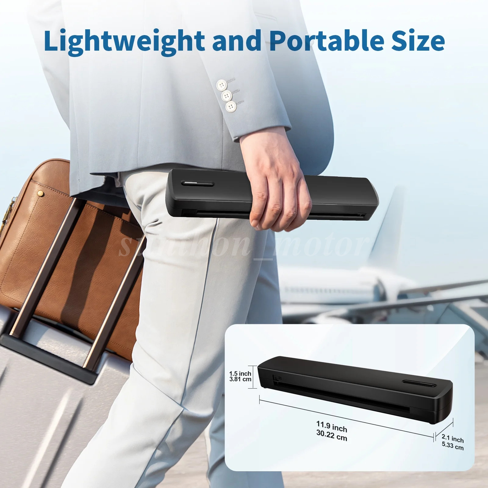 Portable Printers Wireless for Travel,Thermal Bluetooth Inkless Mini Printer LOT